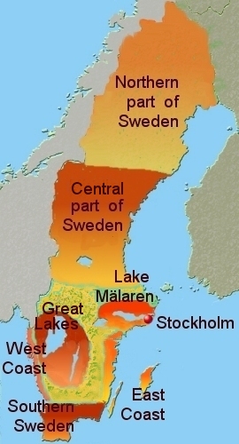 Regions of Sweden