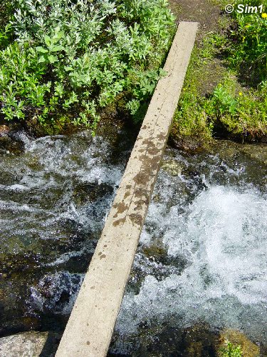 Crossing a stream