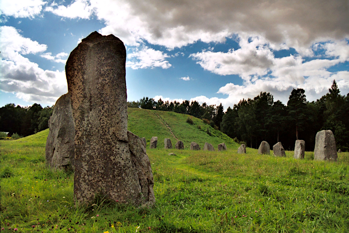 Sweden's biggest burial mound