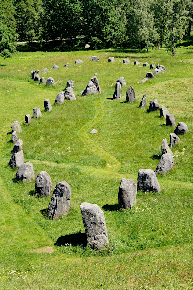 Stone Ship at Anundshög