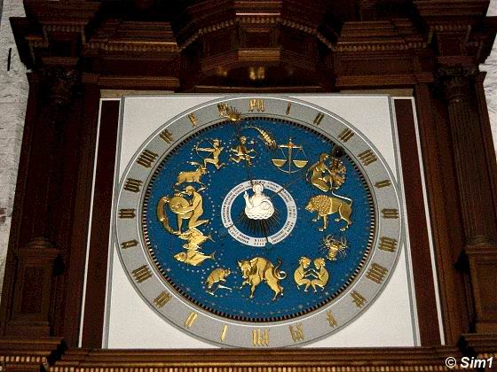 The astronomical clock (Marienkirche)