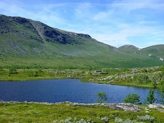 Between Tarrekaise and Såmmarlappa