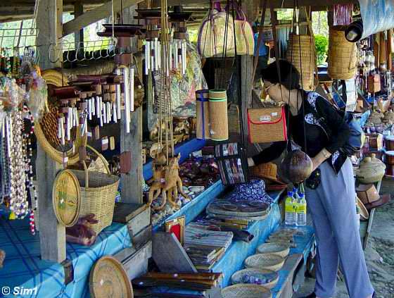 Little souvenir market