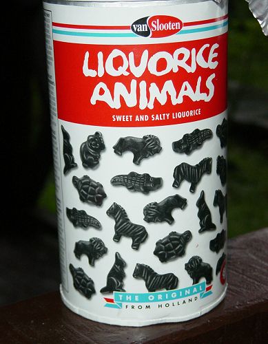 Liquorice animals