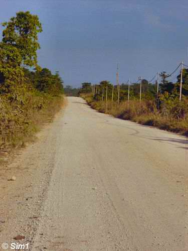  Long dusty road