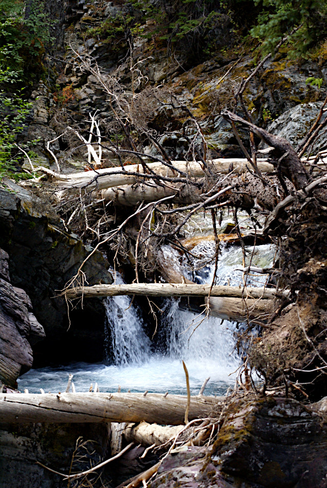 Hidden Falls, Cataract Creek, Glacier National Park