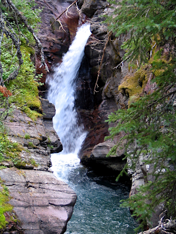 Hidden Falls, Glacier National Park