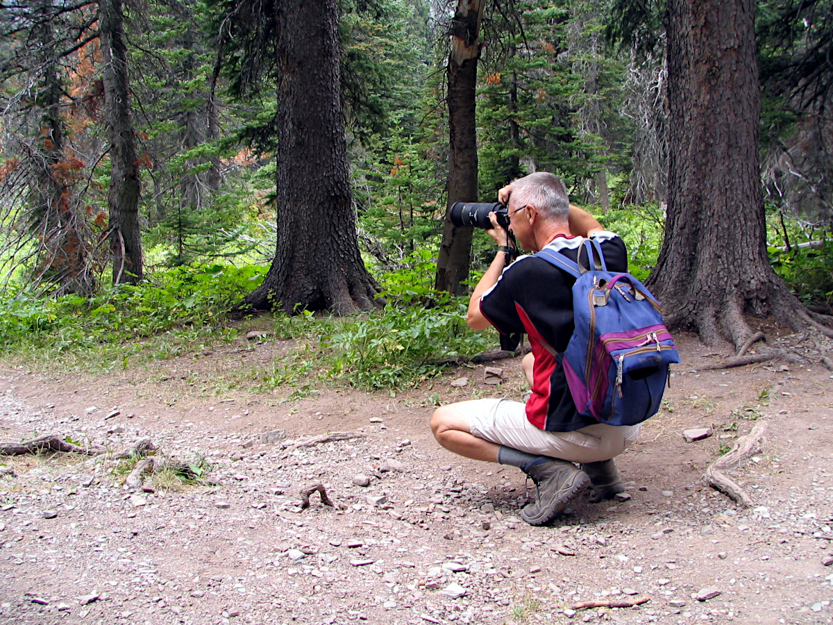 Hike towards Grinnell Lake, Glacier National Park