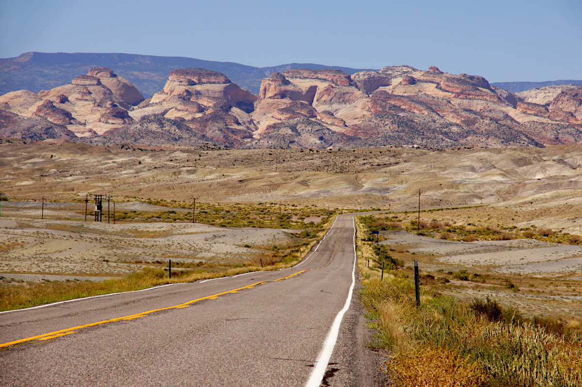 Driving through Utah