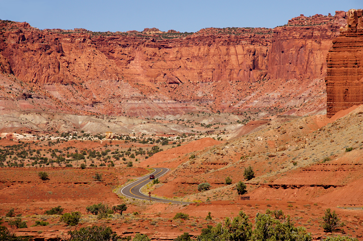 Driving through Utah