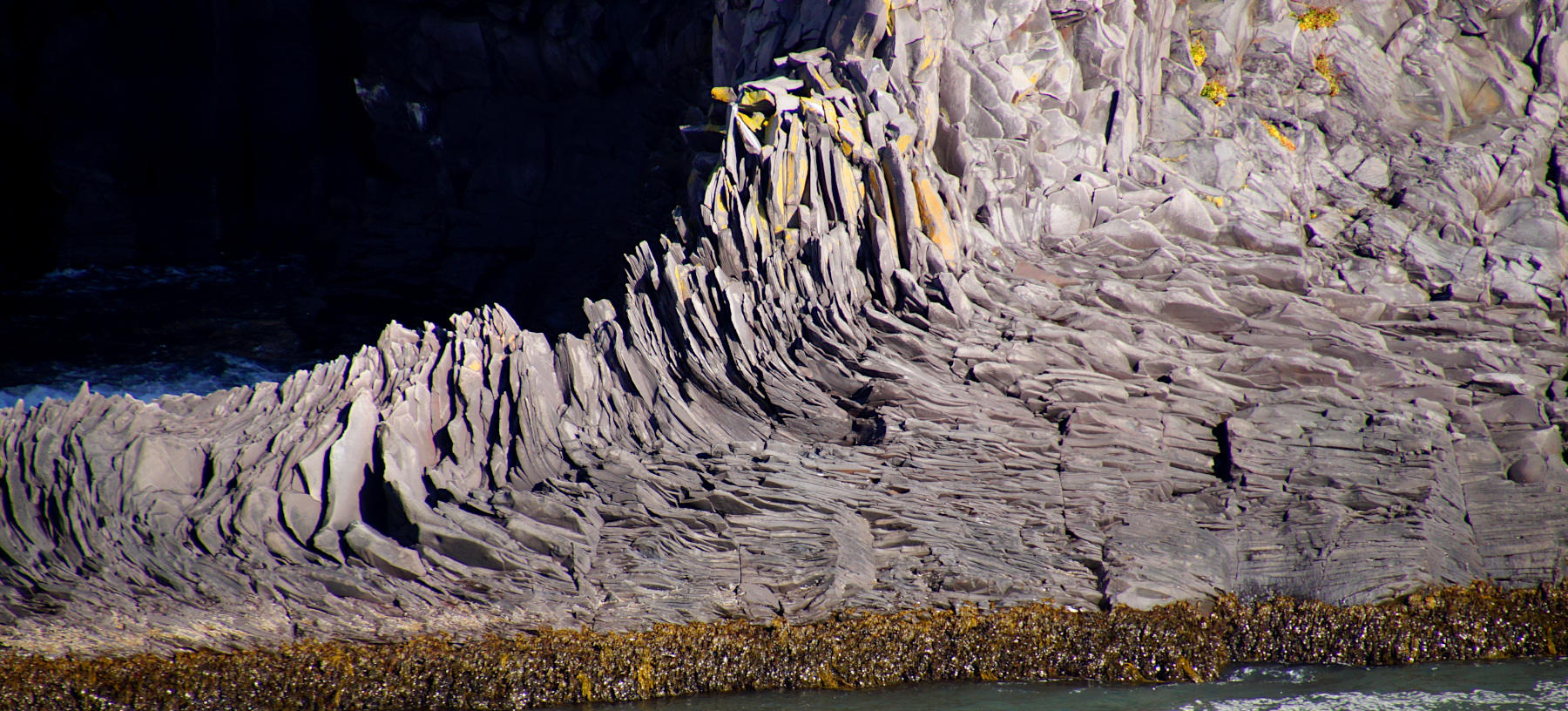 Mesmerizing rock formations at Hellnar