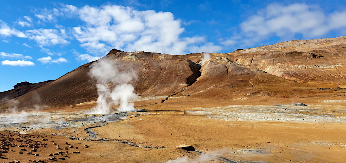 Hverir with Mt. Námafjall in the background