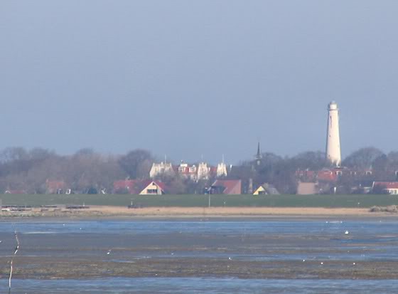 The island and village of Schiermonnikoog 