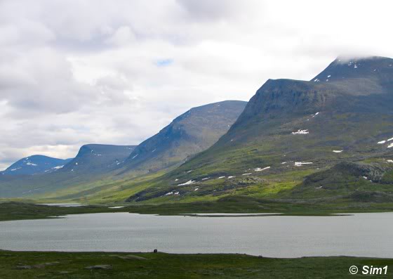 View over Lake Radujavri