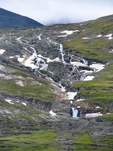 The waterfall across the lake from Radunjarga