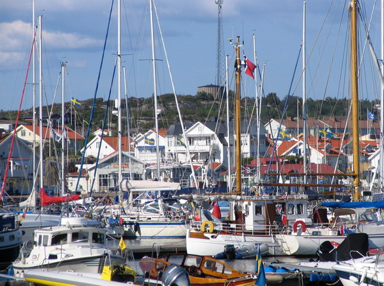 The harbour of Marstrand