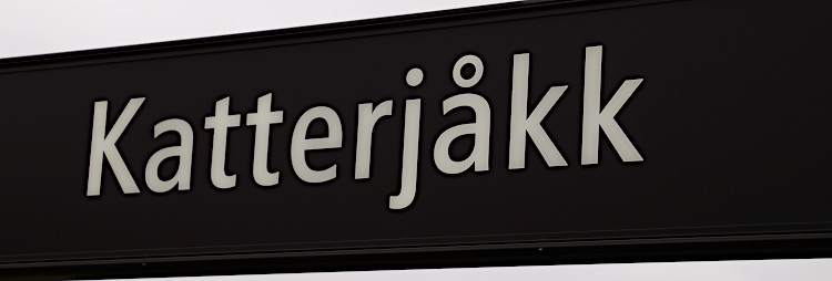 Katterjåkk sign