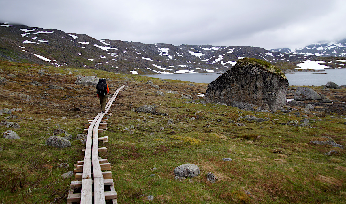 Hiking from Katterjåkk