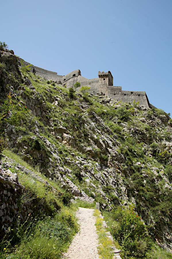 The hiking trail, Kotor