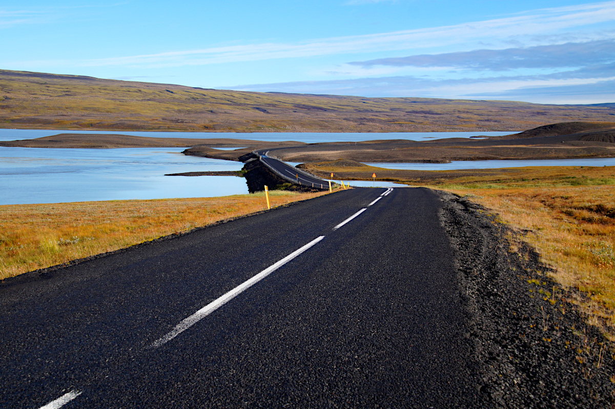 The road to Landmannalaugar