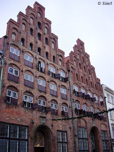 Stepped gables