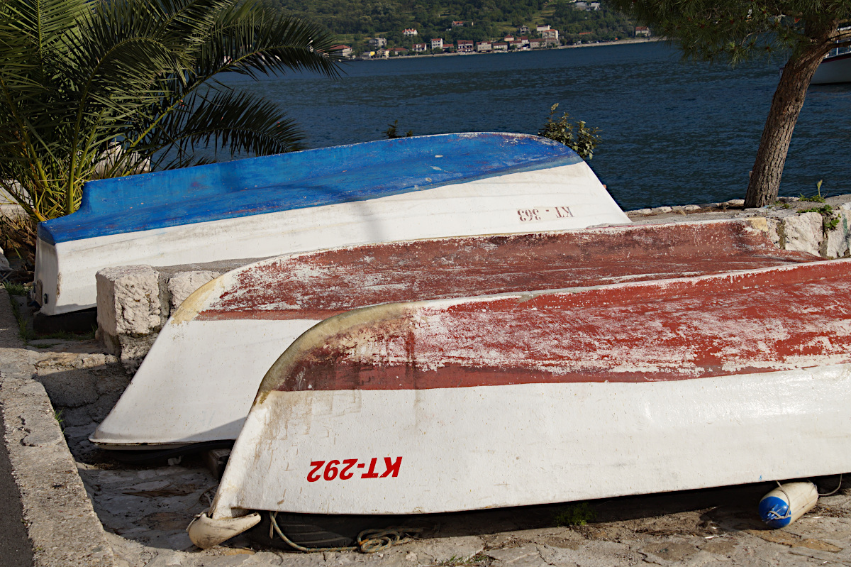 Fishing boats, Perast