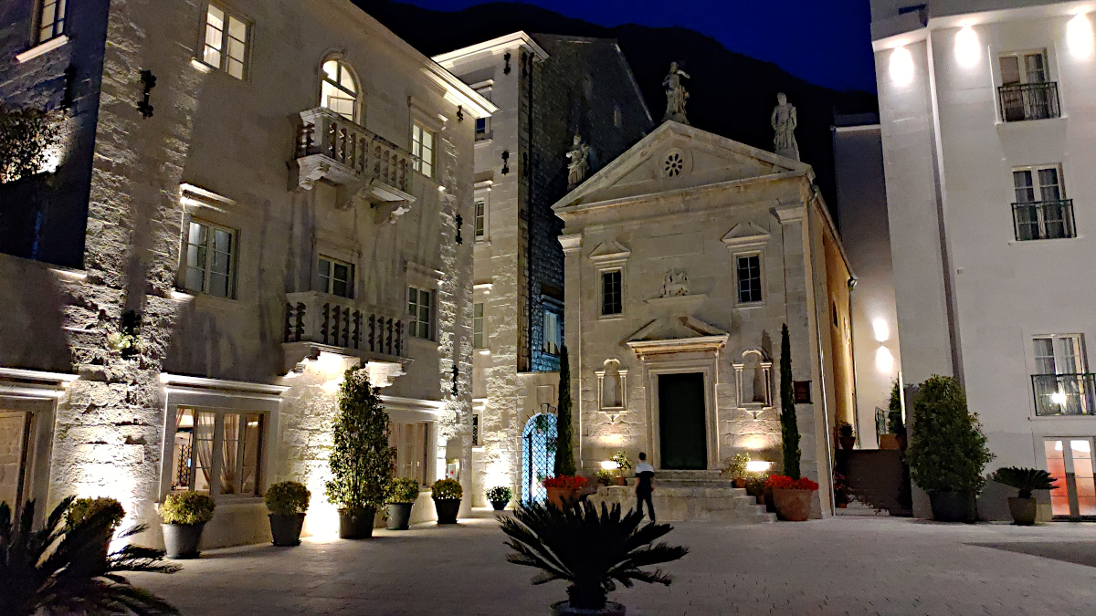 Perast in the evening