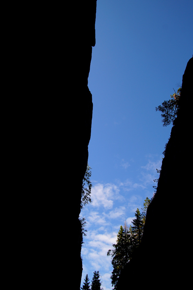 Slåttdalsskrevan, Skuleskogen