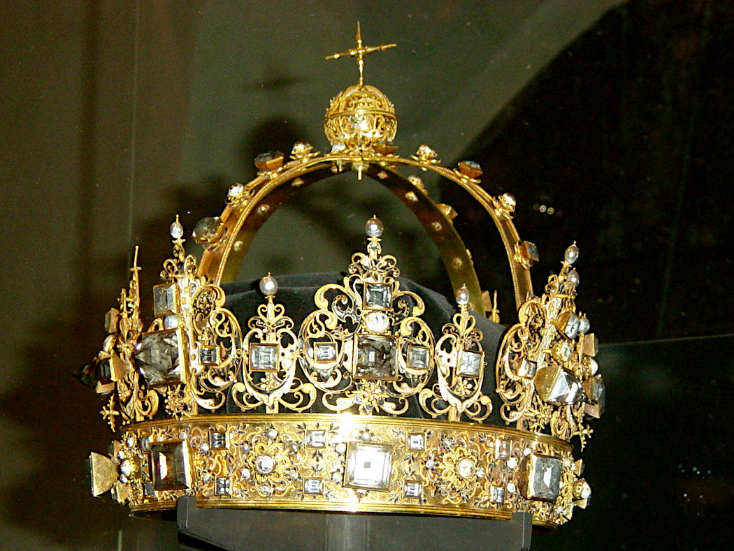 Karl IX crown, sceptre and apple