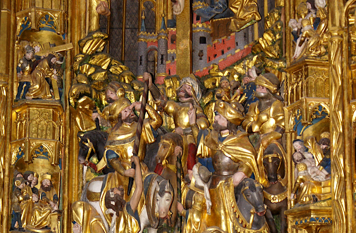 The high altar from 1490