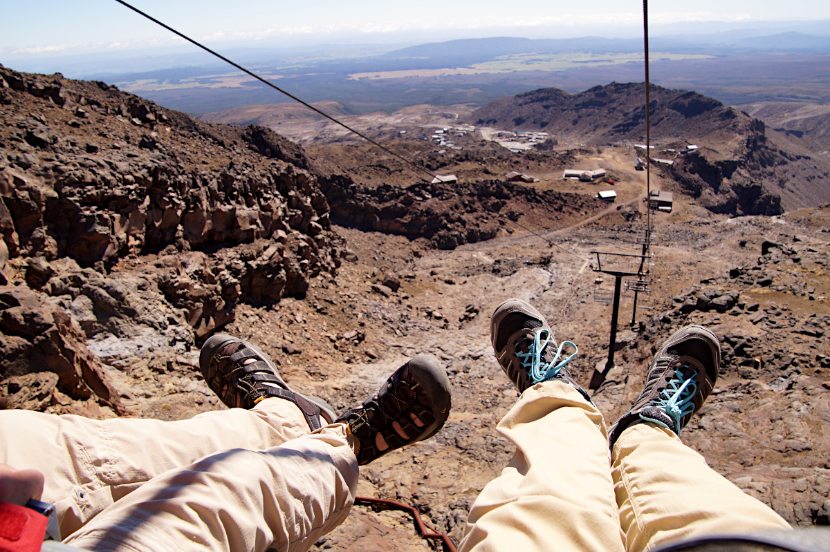 Skyline walk, Tongariro