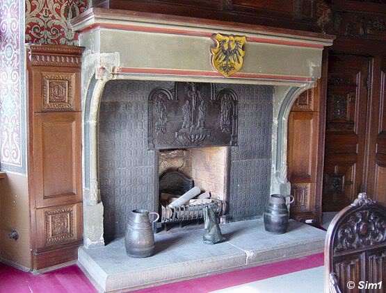 Inside Cochem castle